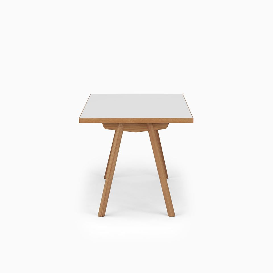 KUUM Table W1400 × D800 - メラミンホワイト / クーム テーブル