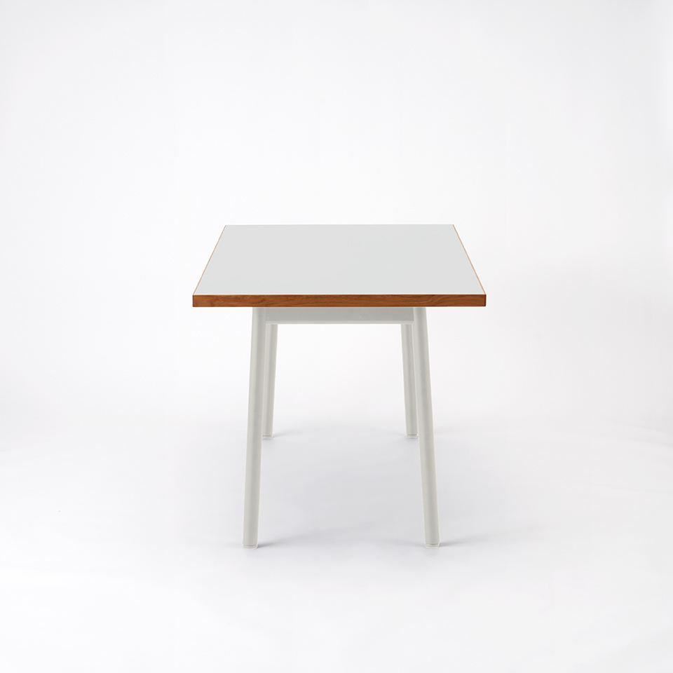 KUUM Table W1600 × D800 - メラミンホワイト / クーム テーブル