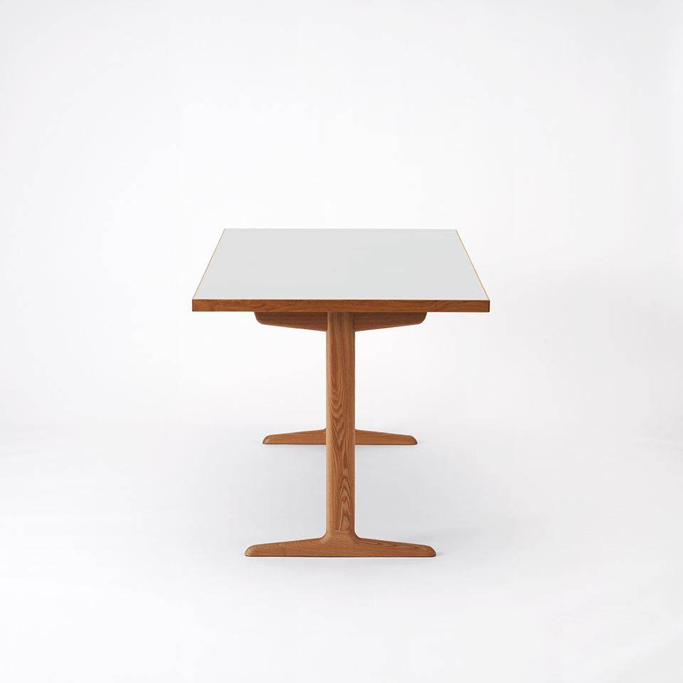 KUUM Table W1600 × D800 - メラミンホワイト / クーム テーブル