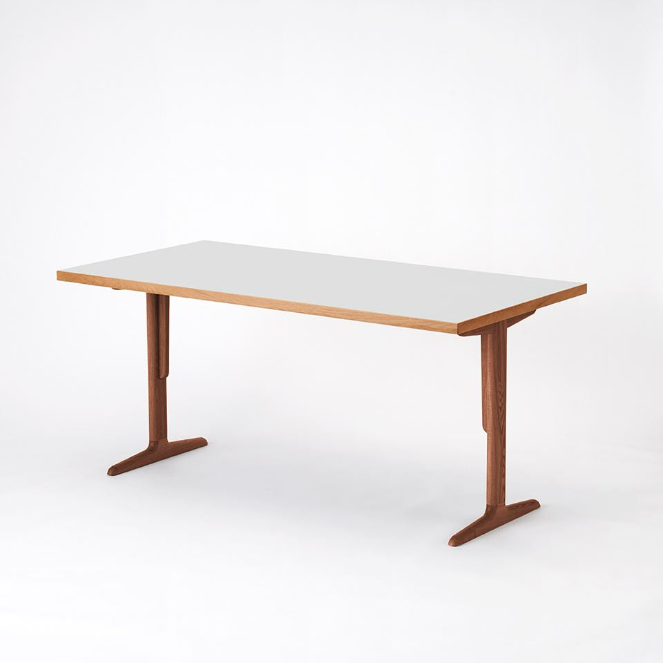 KUUM Table W1600 × D800 - メラミンホワイト / クーム テーブル
