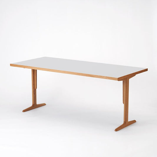 KUUM Table W1800 × D800 - メラミンホワイト / クーム テーブル