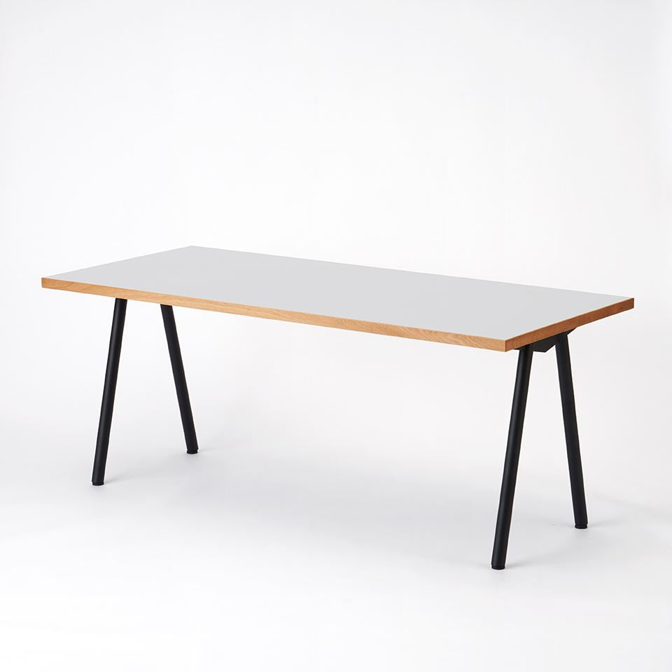 KUUM Table W1800 × D800 - メラミンホワイト / クーム テーブル