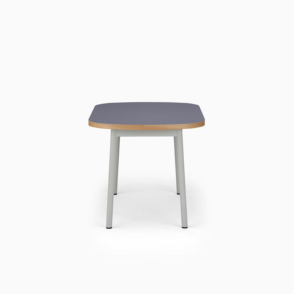 KUUM Table Oval W1200 × D800 - メラミンネイビー / クーム テーブル