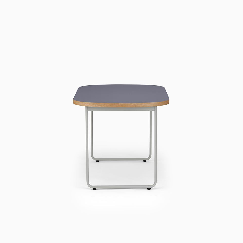 KUUM Table Oval W1200 × D800 - メラミンネイビー / クーム テーブル