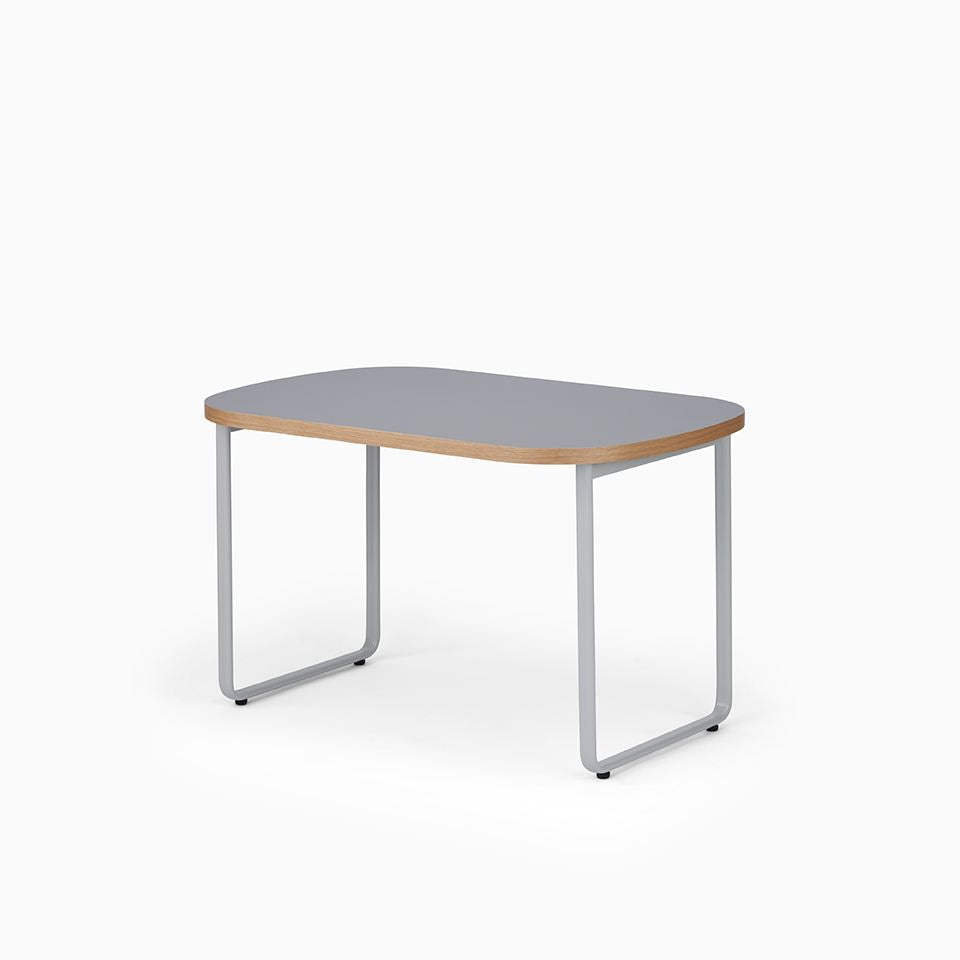 KUUM Table Oval W1200 × D800 - メラミングレー / クーム テーブル