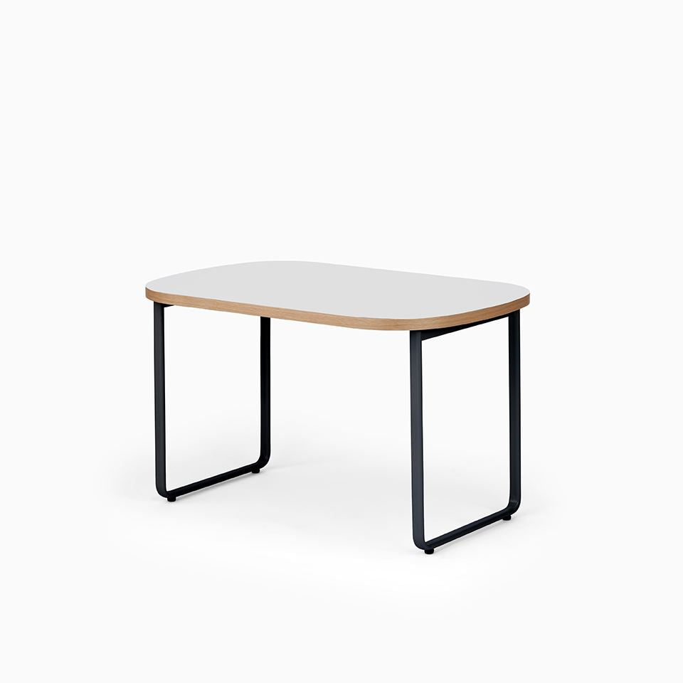 KUUM Table Oval W1200 × D800 - メラミンホワイト / クーム テーブル