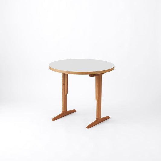 KUUM Table Φ850 - メラミンホワイト/ クーム テーブル