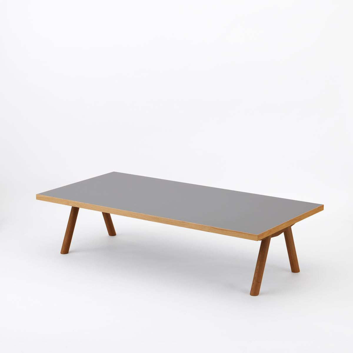 KUUM Living Table W1600 × D800 - メラミングレー / クーム リビング テーブル