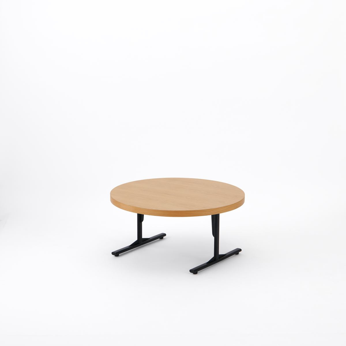 KUUM Living Table Φ850 - オーク突板ナチュラル / クーム リビング テーブル