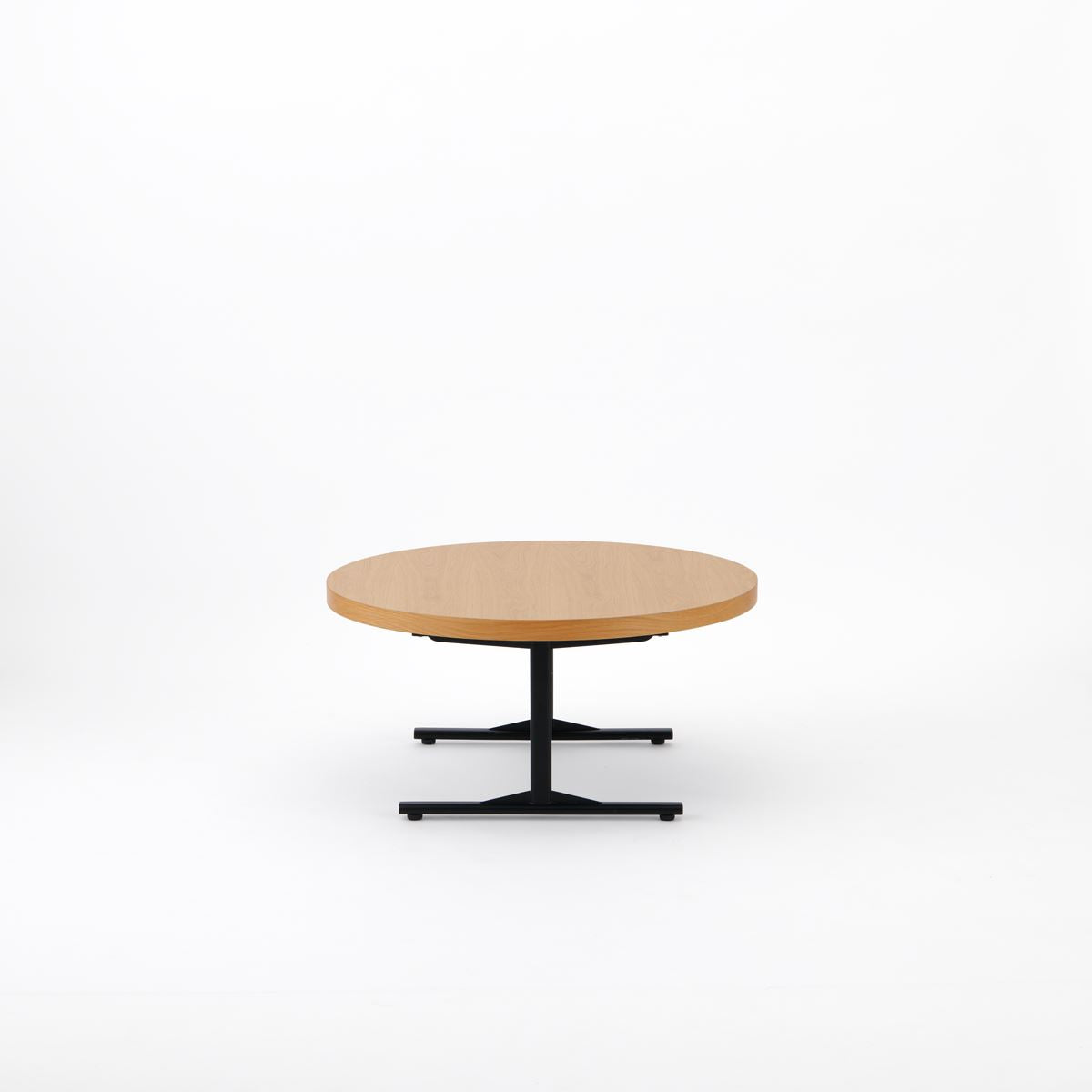 KUUM Living Table Φ850 - オーク突板ナチュラル / クーム リビング テーブル