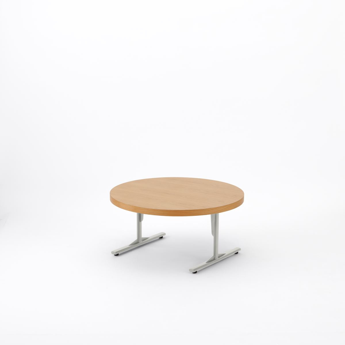 KUUM Living Table Φ850 - オーク突板ナチュラル / クーム リビング テーブル