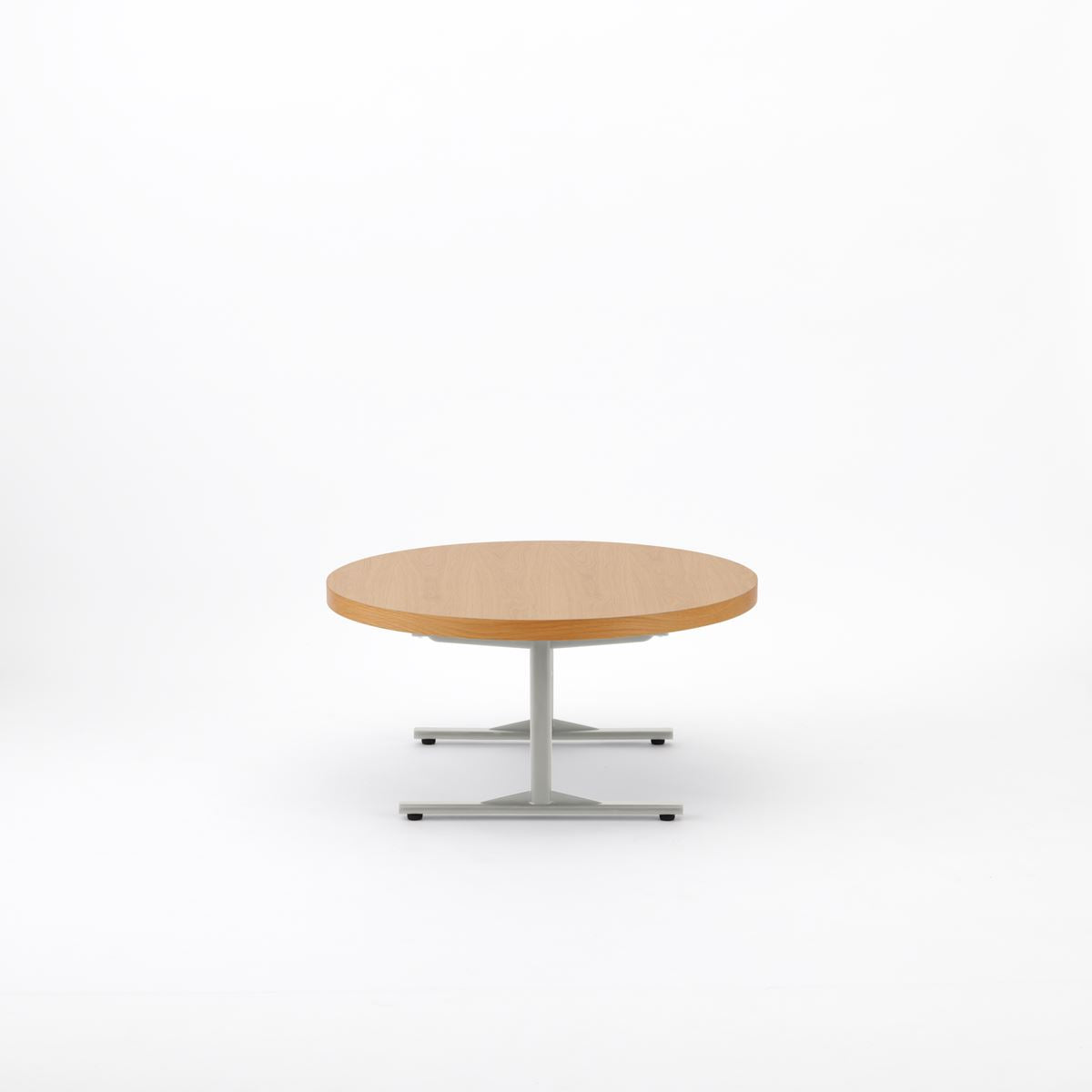 KUUM Living Table Φ850 - オーク突板ナチュラル / クーム リビング テーブル