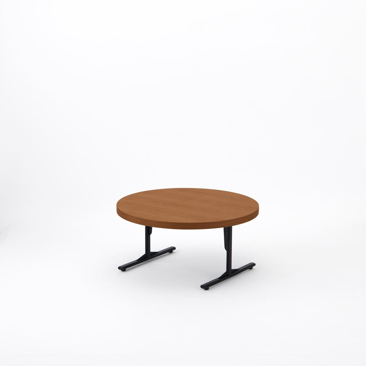 KUUM Living Table Φ850 - オーク突板ブラウン / クーム リビング テーブル