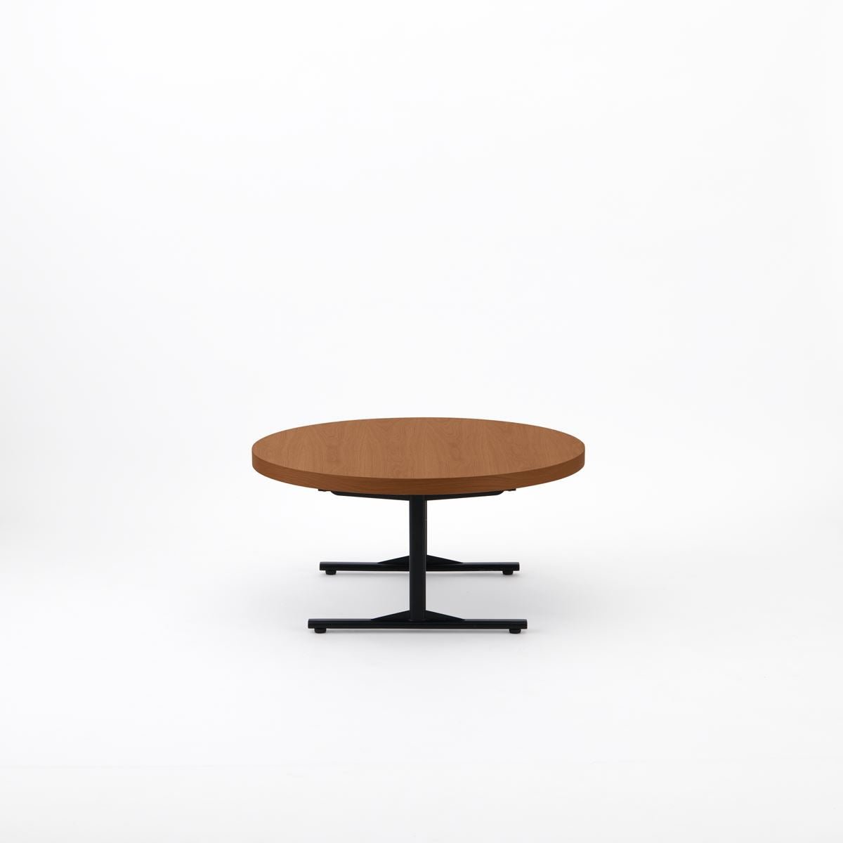 KUUM Living Table Φ850 - オーク突板ブラウン / クーム リビング テーブル