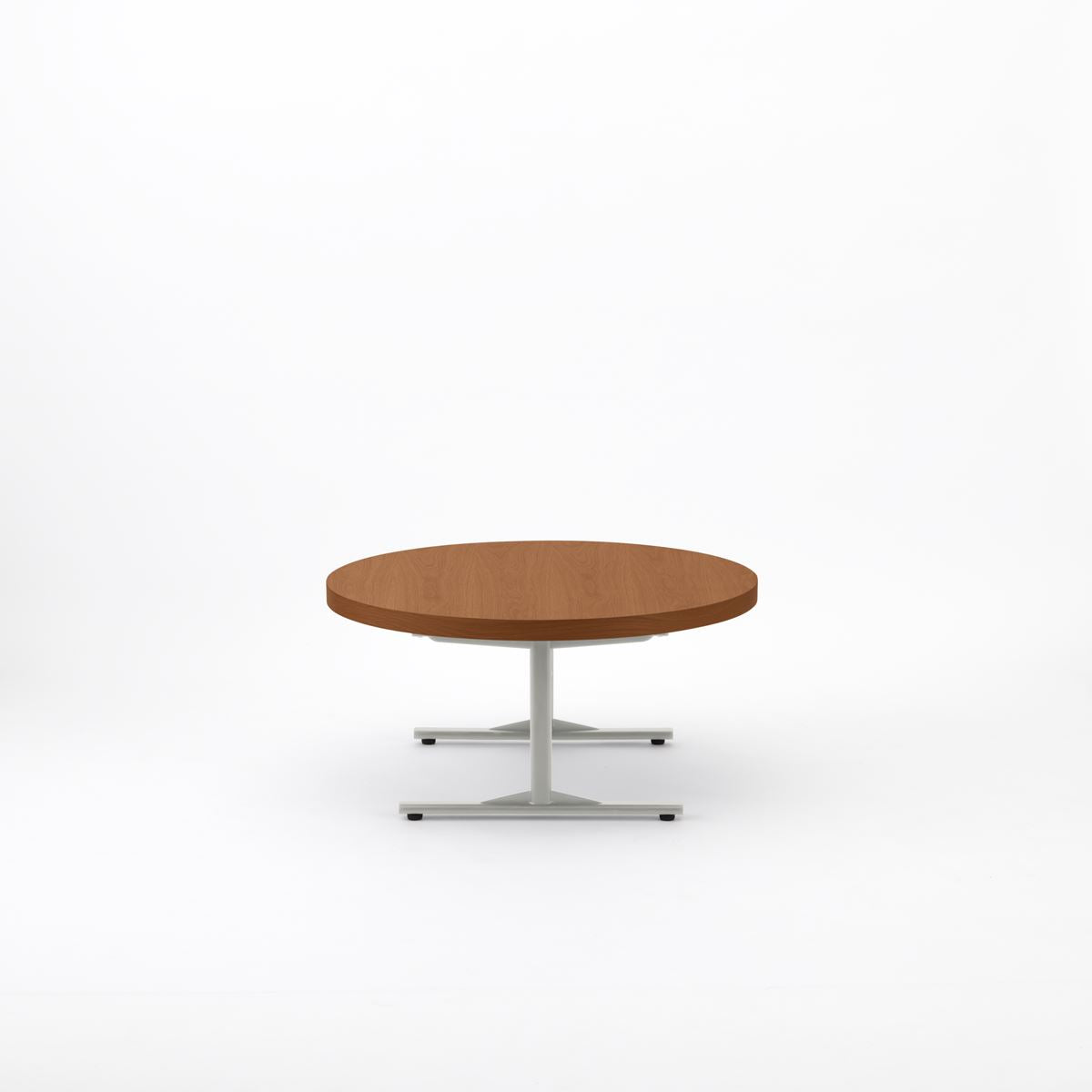 KUUM Living Table Φ850 - オーク突板ブラウン / クーム リビング テーブル