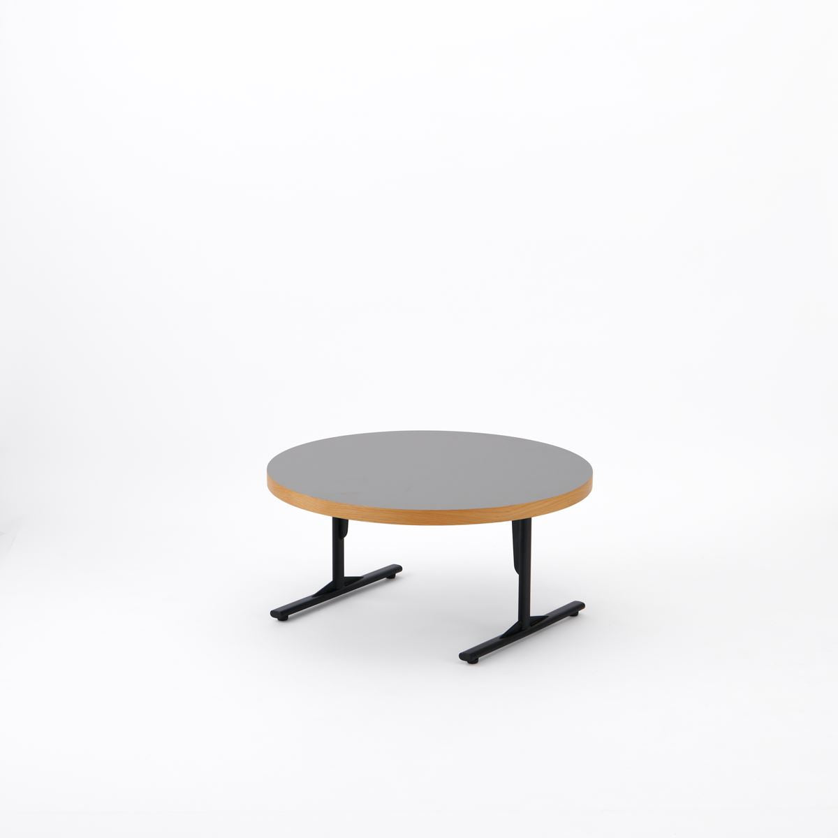 KUUM Living Table Φ850 - メラミングレー / クーム リビング テーブル