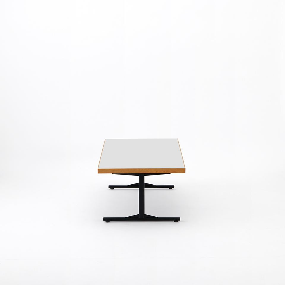 KUUM Living Table W1200 × D600 - メラミンホワイト / クーム リビング テーブル
