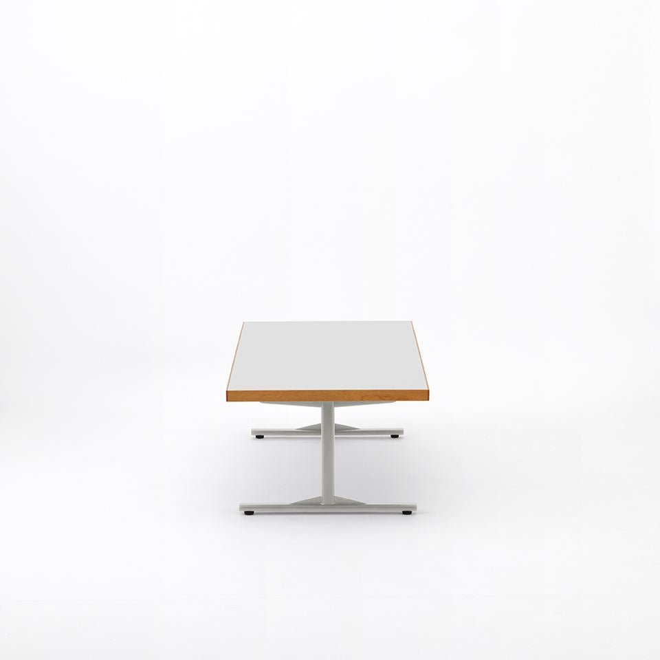 KUUM Living Table W1200 × D600 - メラミンホワイト / クーム リビング テーブル