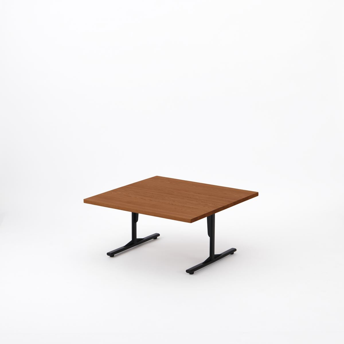 KUUM Living Table W800 × D800 - オーク突板ブラウン / クーム リビング テーブル