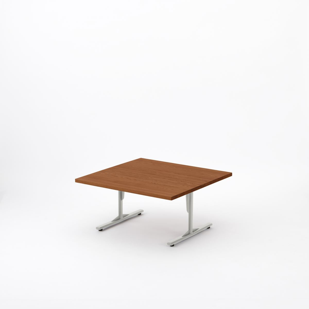 KUUM Living Table W800 × D800 - オーク突板ブラウン / クーム リビング テーブル