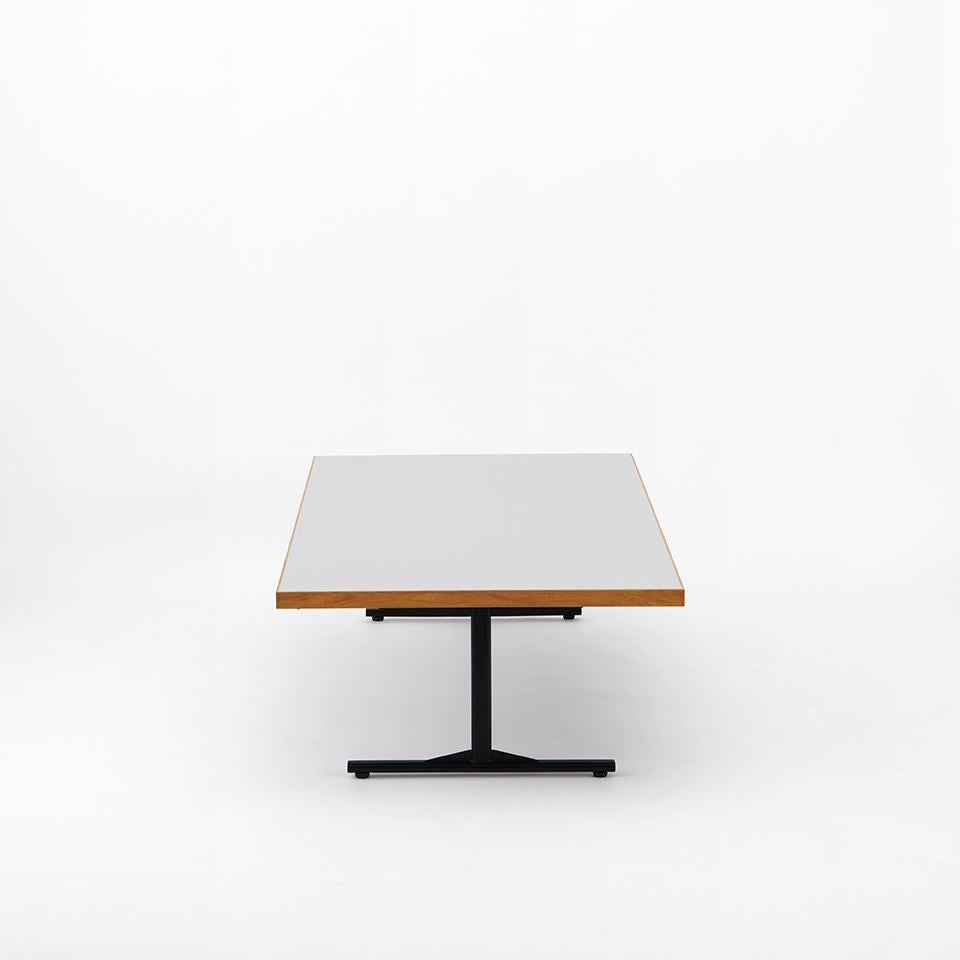 KUUM Living Table W1600 × D800 - メラミンホワイト / クーム リビング テーブル