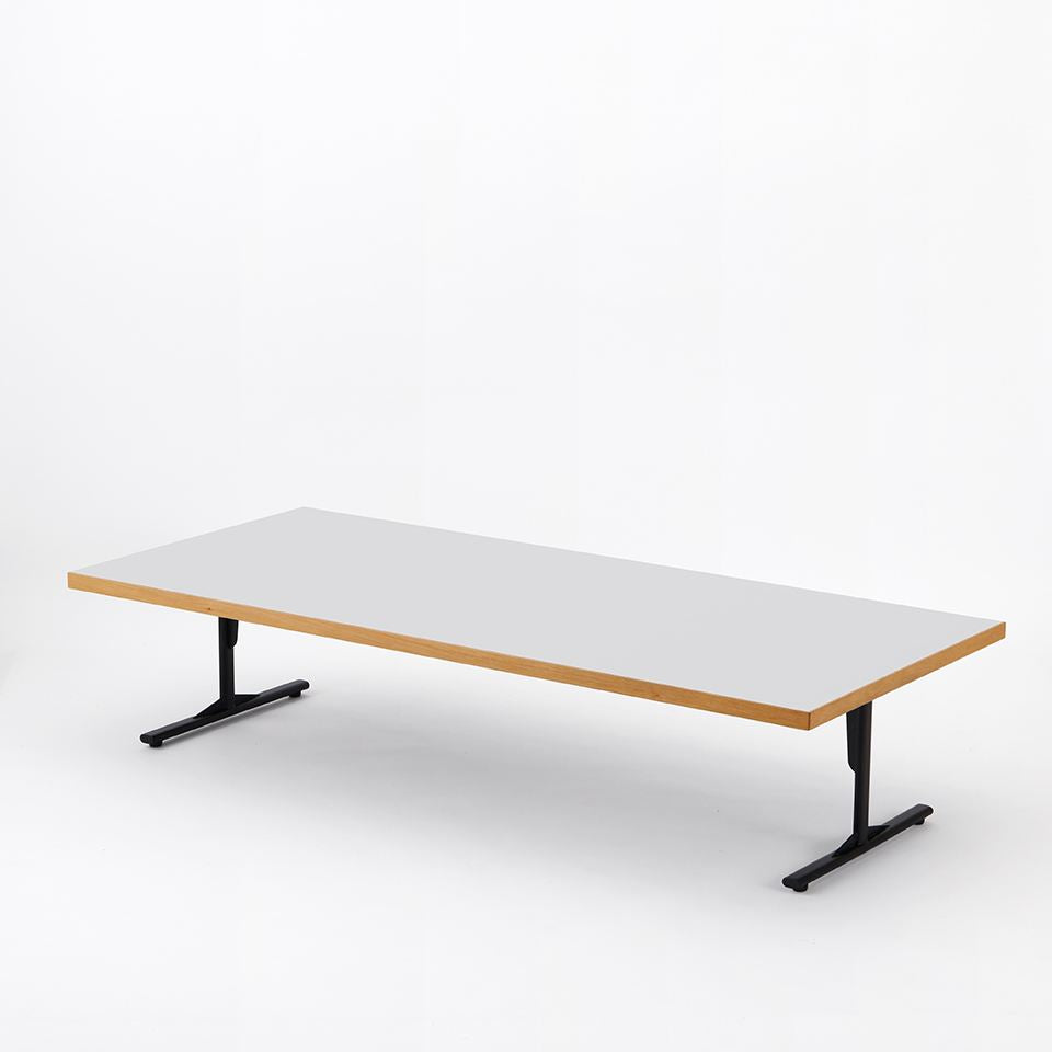 KUUM Living Table W1800 × D800 - メラミンホワイト / クーム リビング テーブル
