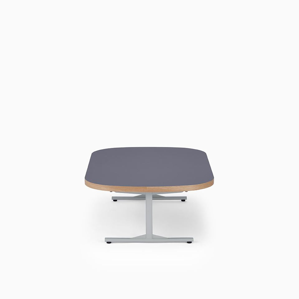 KUUM Living Table Oval W1200 × D800 - メラミンネイビー / クーム リビング テーブル
