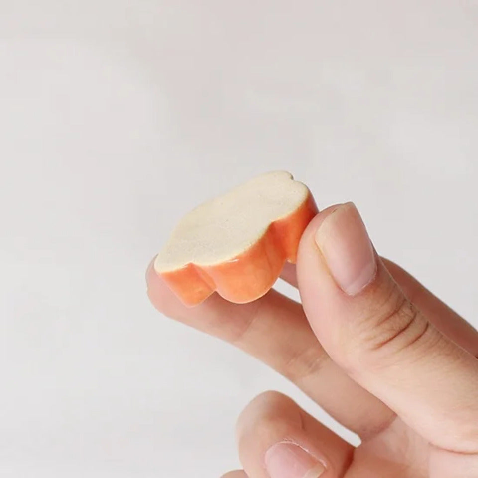 Chopstick Rest Plum-Shaped Carrot / 箸置き 梅型にんじん