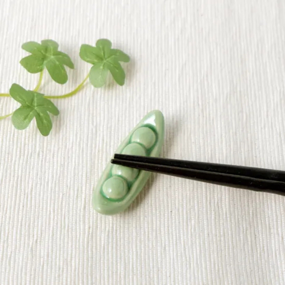 箸置き スナップエンドウ 使用例