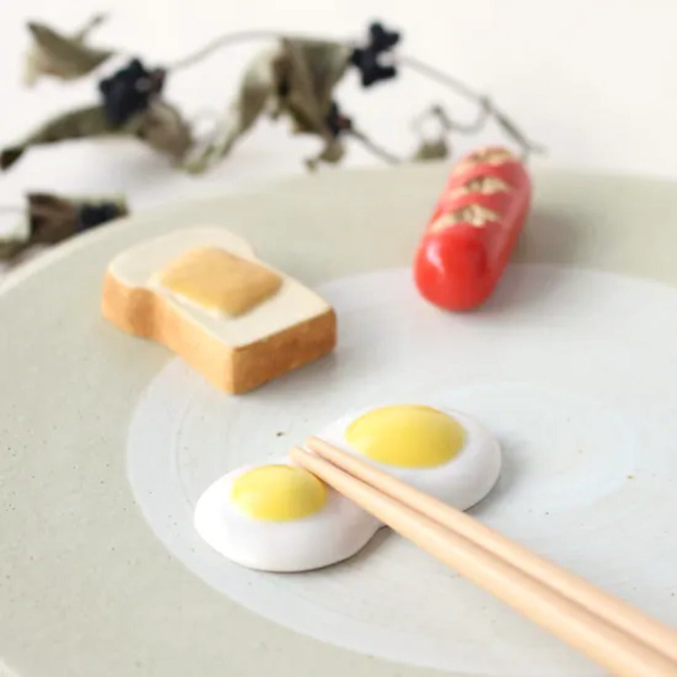 箸置き 目玉焼き 使用例