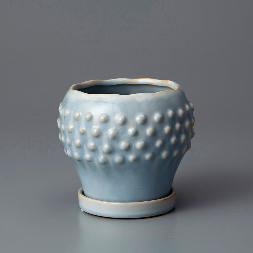 Dot Pattern Ceramic Pot / ポット