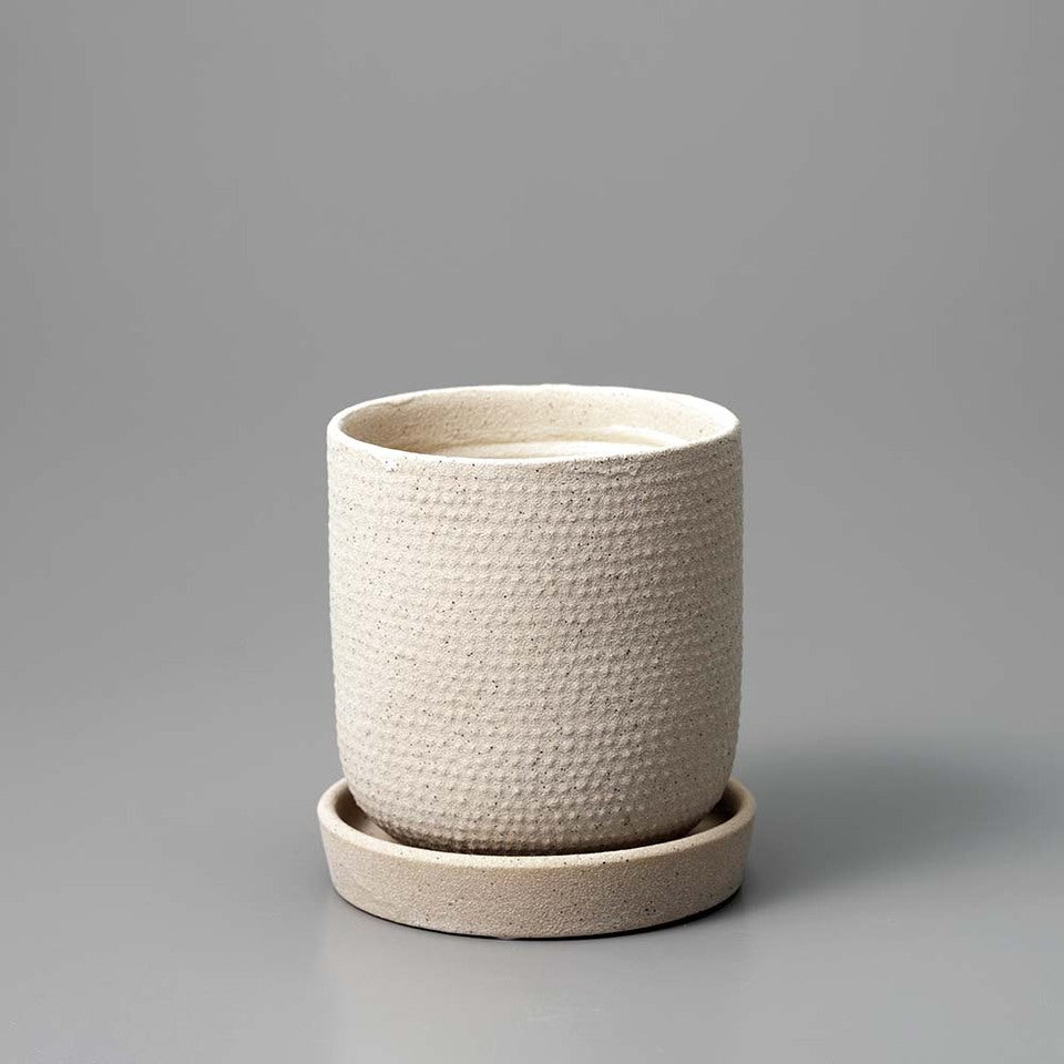 Matte Textured Ceramic Pot / ポット