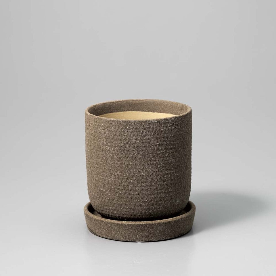 Matte Textured Ceramic Pot / ポット