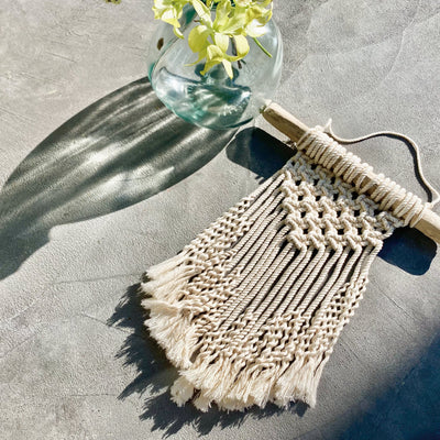 Workshop＃2　マクラメ編みタペストリー制作体験　in ENEN自由が丘店