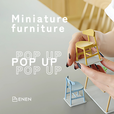 【大阪店POP UP】Miniature furniture POP UP