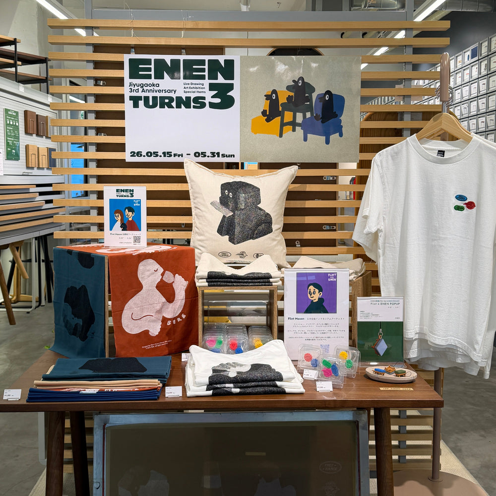 ENEN自由が丘店3rd Anniversary 「Flint×ENEN POPUP」レポート