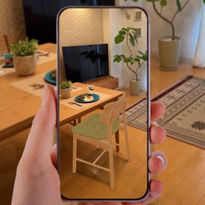 【ARでお部屋をカスタマイズ】家具のサイズ感や雰囲気をスマホで簡単チェック