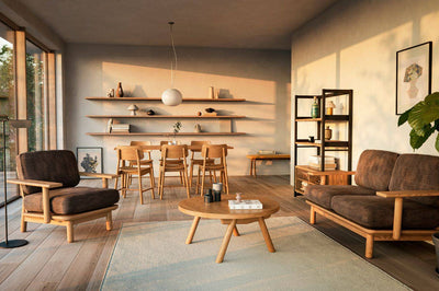 温かみを感じるノルディックなナチュラルリビング＆ダイニングスタイル