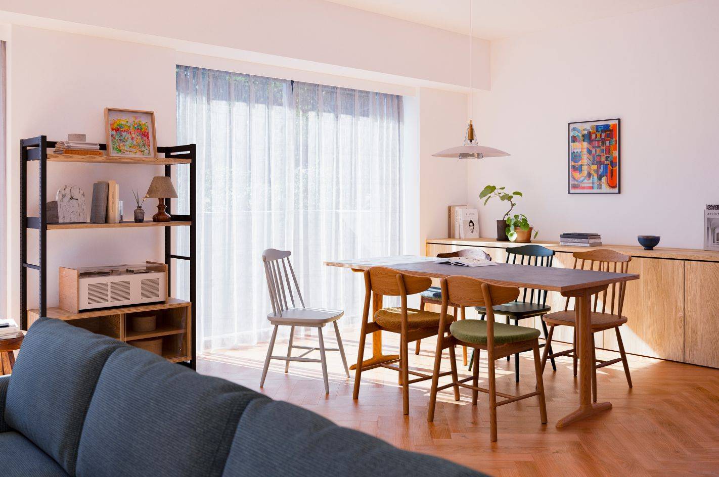 未使用 レノックス ディナープレート6枚 新生活 テーブルコーディネート 美濃焼】プレート スレート調 ブラック 5サイズセット【EAST