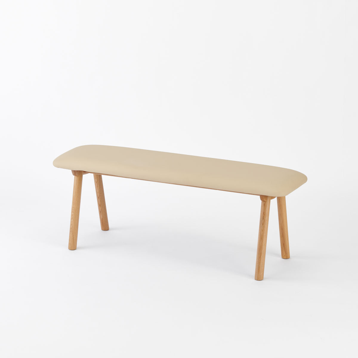 KUUM  Bench - Natural Wooden Frame / クーム ベンチ