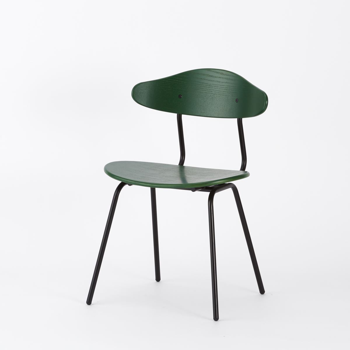 KUUM  Chair kinoco - Black Steel Frame/Color Back / クーム チェア キノコ