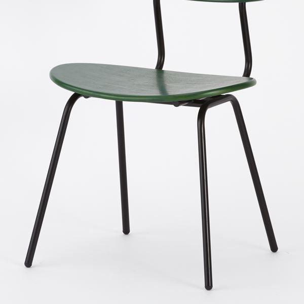 KUUM  Chair kinoco - Black Steel Frame/Color Back / クーム チェア キノコ