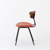 KUUM  Chair kinoco - Black Steel Frame/Cushion/Brown Back / クーム チェア キノコ