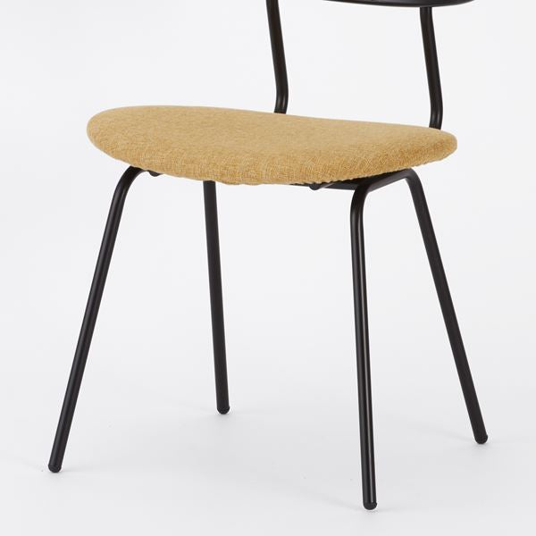 KUUM  Chair kinoco - Black Steel Frame/Cushion/Black Back / クーム チェア キノコ