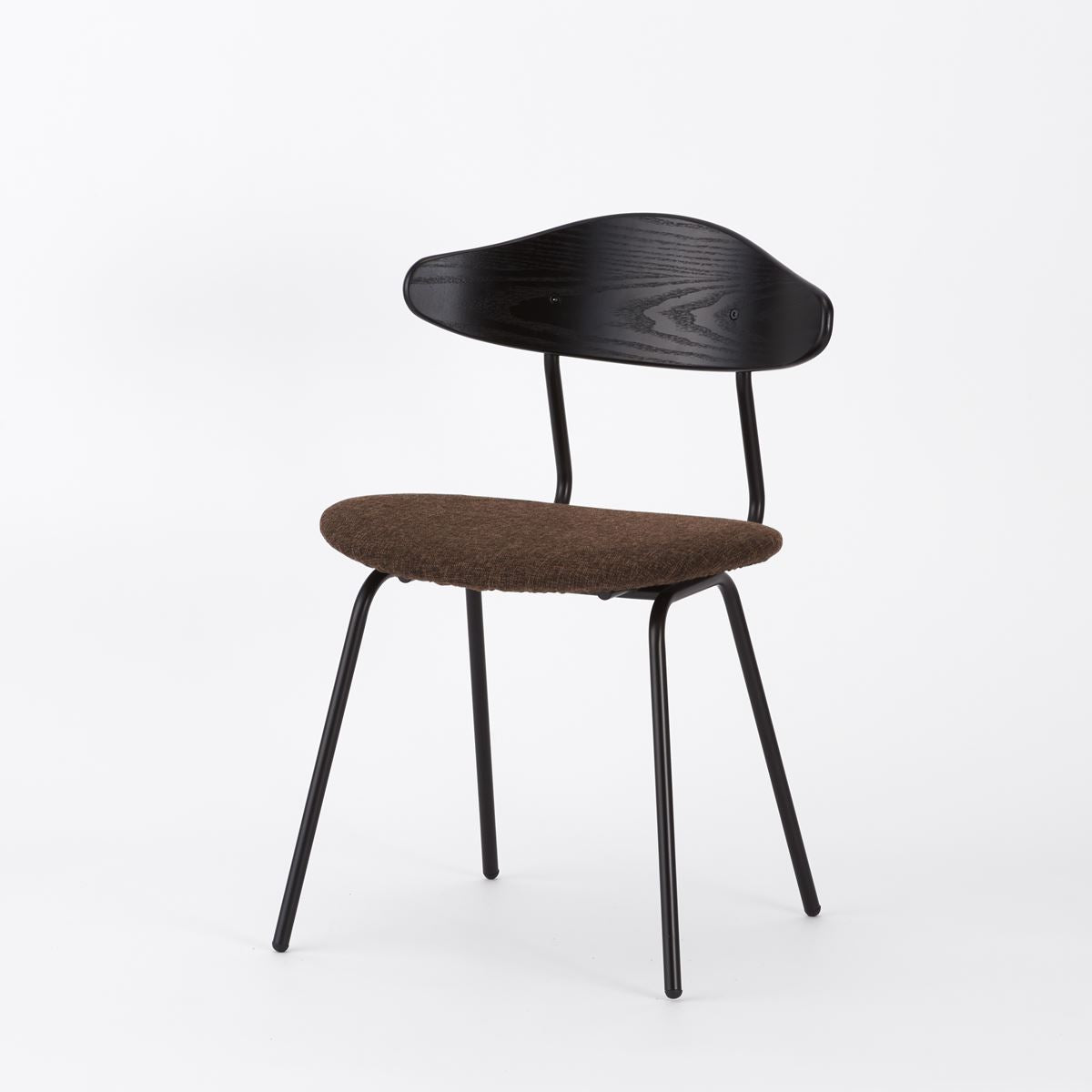 KUUM  Chair kinoco - Black Steel Frame/Cushion/Black Back / クーム チェア キノコ