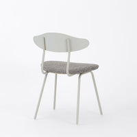 KUUM  Chair kinoco - Gray White Steel Frame/Cushion/Gray White Back / クーム チェア キノコ