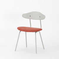 KUUM  Chair kinoco - Gray White Steel Frame/Cushion/Gray White Back / クーム チェア キノコ