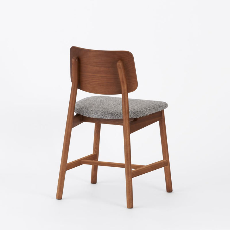 KUUM  Chair shikaku - Brown Wooden Frame/Cushion / クーム チェア シカク