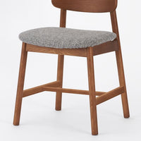 KUUM  Chair shikaku - Brown Wooden Frame/Cushion / クーム チェア シカク