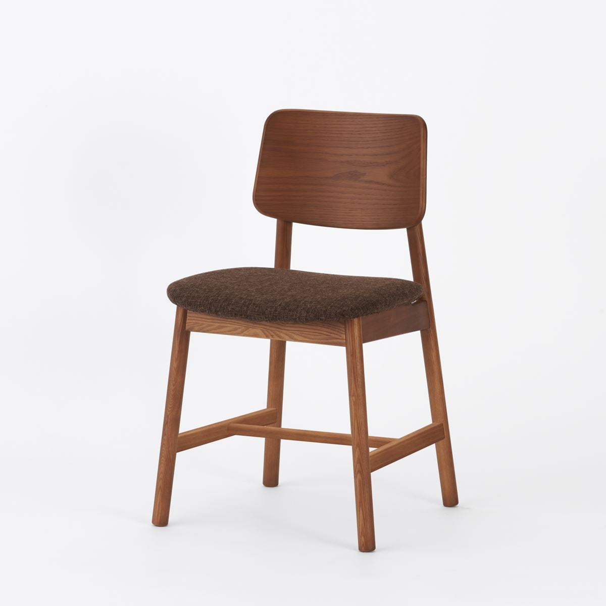 KUUM  Chair shikaku - Brown Wooden Frame/Cushion / クーム チェア シカク